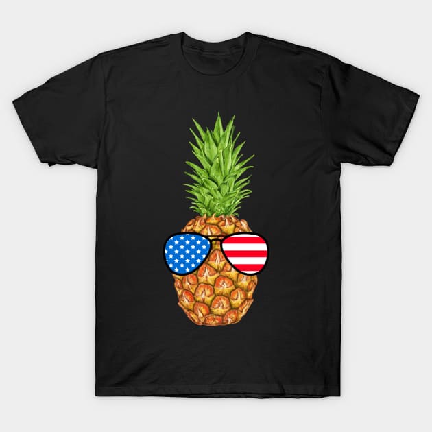 July 4th T-Shirt by Plushism